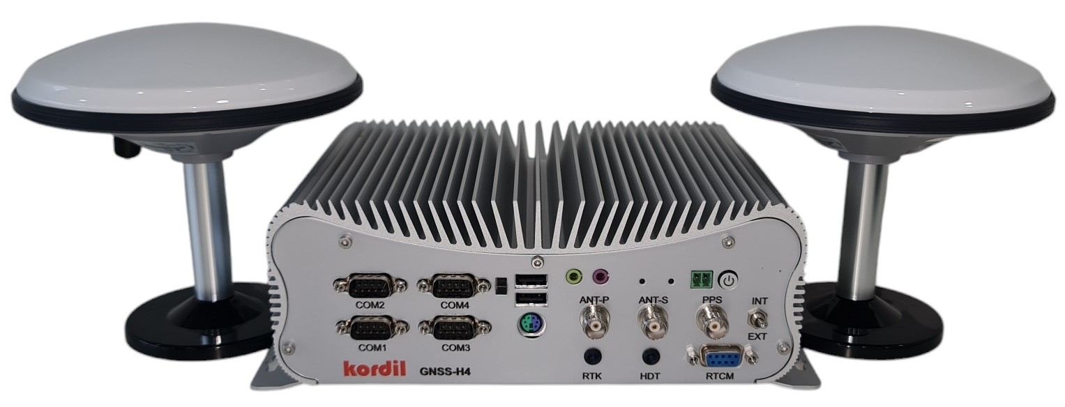 Kordil GNSS-H4 çift antenli konum ve doğrultu ölçüm sistemi
