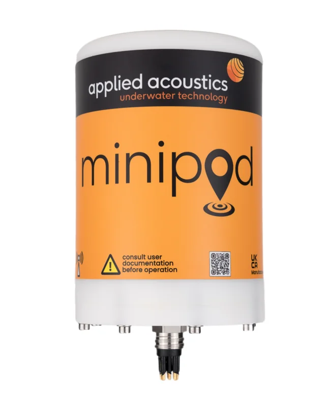 MiniPod Suya Daldırılabilir GNSS — Applied Acoustics sualtı ölçüm sistemi