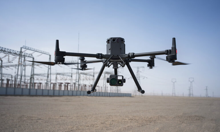 DJI Matrice 350 RTK ile Zenmuse P1 fotogrametri kamerası