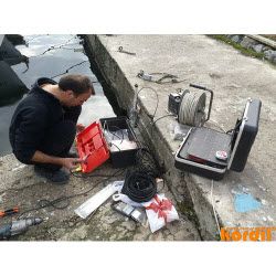 Saha çalışması için hazırlanmış ölçüm cihazları ve elektronik ekipman