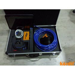 Saha çalışması için hazırlanmış ölçüm cihazları ve elektronik ekipman