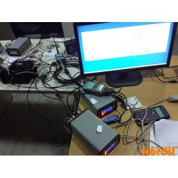 İzleme ekranlarıyla ölçüm ve makine yönlendirme ekipmanı