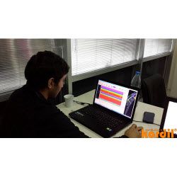 İzleme ekranlarıyla ölçüm ve makine yönlendirme ekipmanı