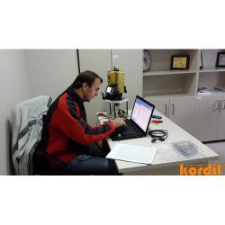Saha çalışması için hazırlanmış ölçüm cihazları ve elektronik ekipman