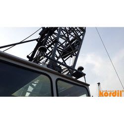 Deniz inşaatında kullanılan vinç veya kazık ekipmanı