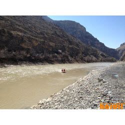 Baraj gölü veya nehir ölçüm sahası