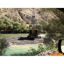 Ölçüm çalışması için belgelenen yapı ve çevre arazi