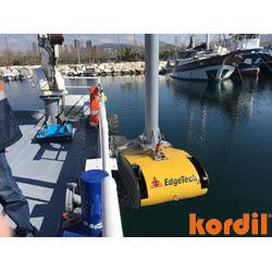 EdgeTech taban altı profil cihazı ve suya indirme işlemi